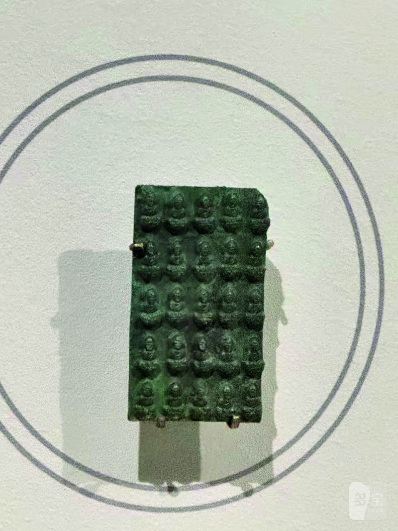 明 铜包纯金千佛随身挂饰 - 图7